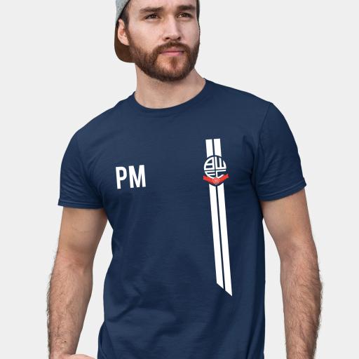 Bolton Wanderers FC Sport Men's T-Shirt - Navy.jpg